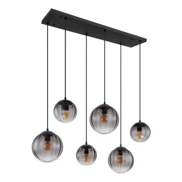 Globo - Żyrandol na lince 6xE27/60W/230V