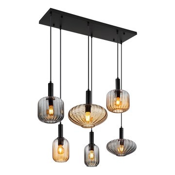Globo - Żyrandol na lince 6xE27/60W/230V