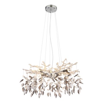 Globo - Żyrandol na lince 8xG9/8W/230V śr. 61 cm chrom błyszczący
