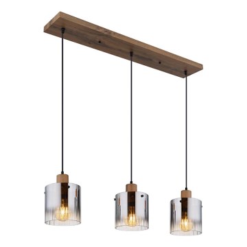 Globo - Żyrandol na linkach 3xE27/60W/230V