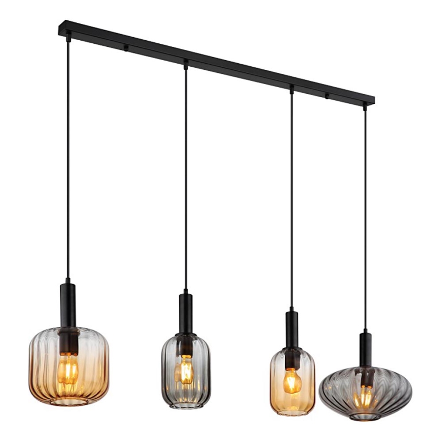 Globo - Żyrandol na linkach 4xE27/60W/230V