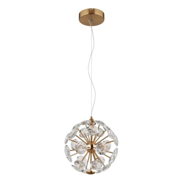 Globo - Żyrandol na linkach LED, 12W, 230V, 3000K, złoty