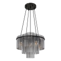Globo - Żyrandol na przewodzie 5xE27/60W/230V czarny