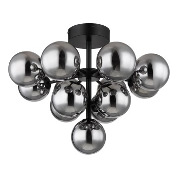 Globo - Żyrandol natynkowy 13xG9/5W/230V śr. 56 cm czarny