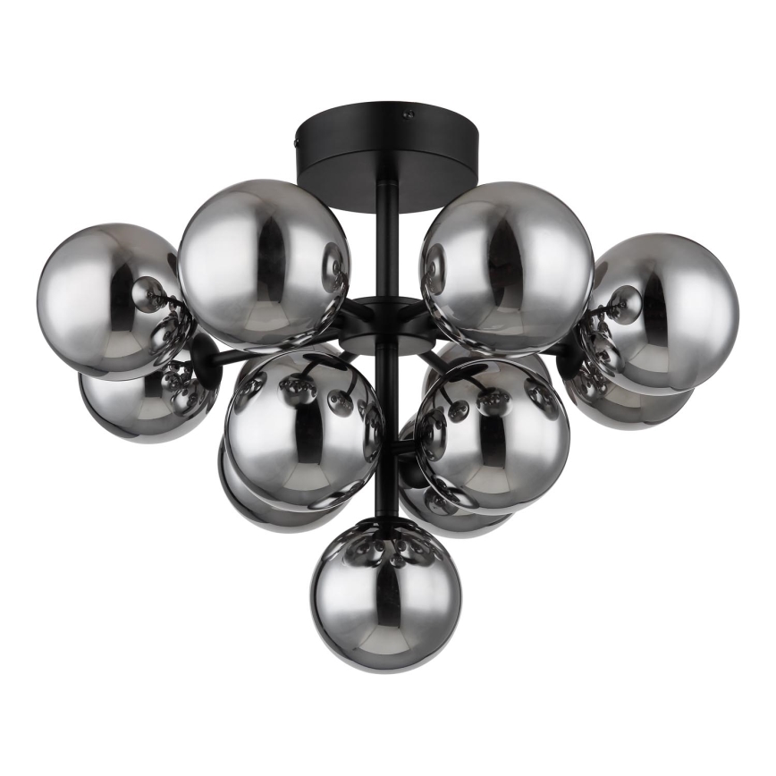 Globo - Żyrandol natynkowy 13xG9/5W/230V śr. 56 cm czarny