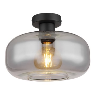 Globo - Żyrandol natynkowy 1xE27/40W/230V śr. 28 cm szare