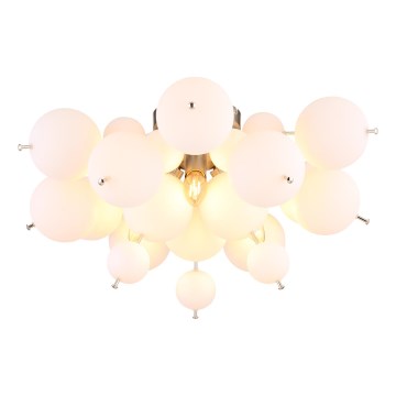 Globo - Żyrandol natynkowy 3xE14/25W/230V śr. 55 cm białe