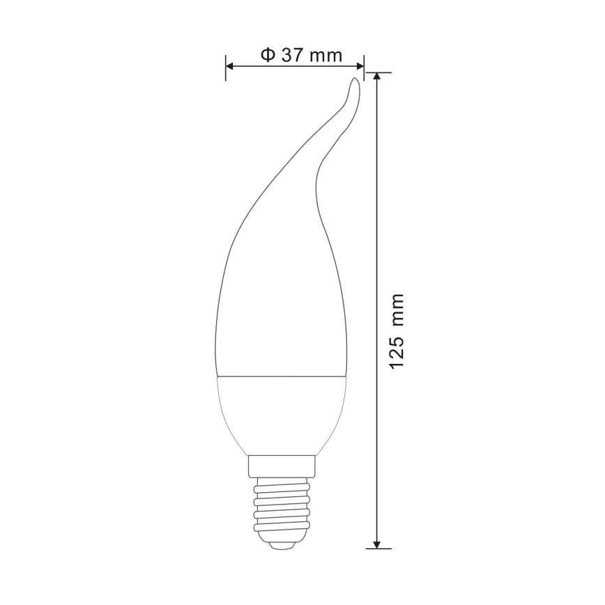 Globo - ZESTAW 2x LED Żarówka E14/3W/230V 3000K