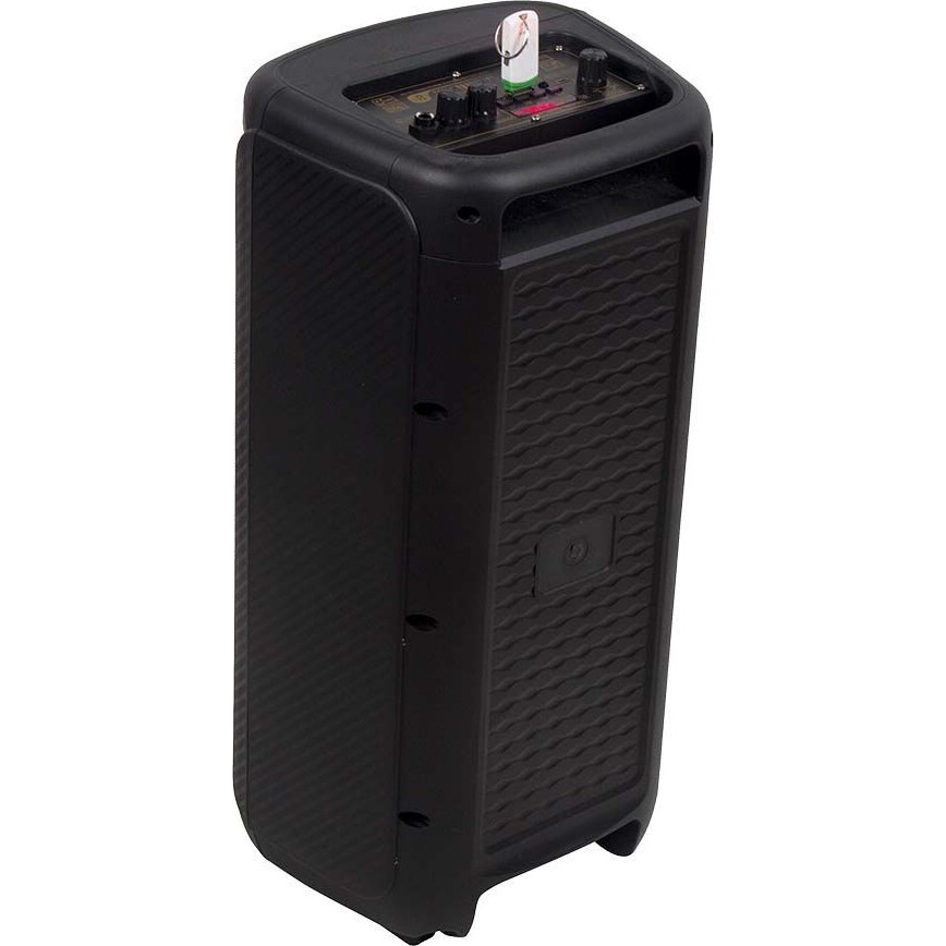 Głośnik akumulatorowy LED RGB z mikrofonem 400W/2400 mAh + zdalne sterowanie