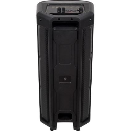 Głośnik akumulatorowy LED RGB z mikrofonem 600W/2400 mAh + zdalne sterowanie