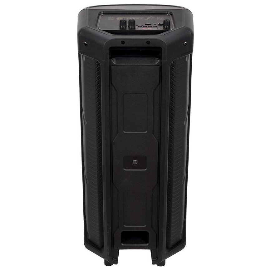 Głośnik akumulatorowy LED RGB z mikrofonem 600W/2400 mAh + zdalne sterowanie