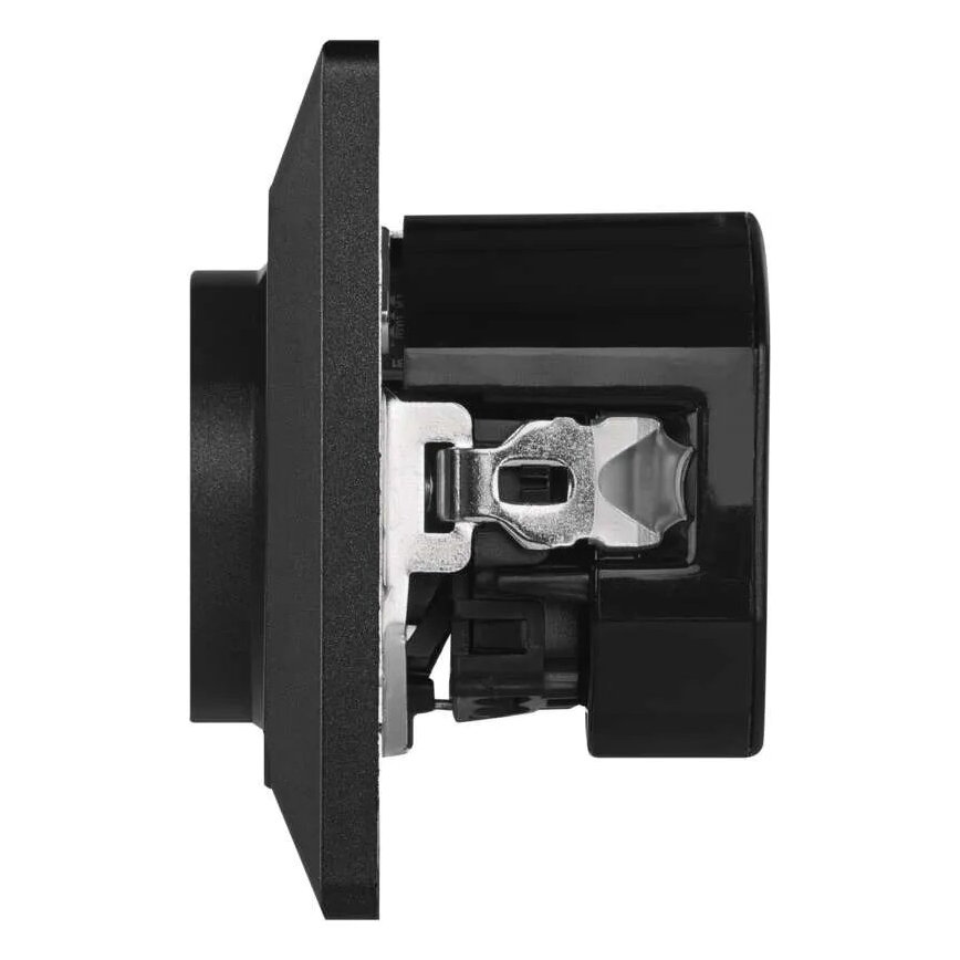Gniazdko elektryczne z USB 250V/16A antracyt