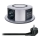 Gniazdo stołowe z bezprzewodowym ładowaniem Qi 3x230V + 1xUSB-A + 1xUSB-C srebrny/czarny