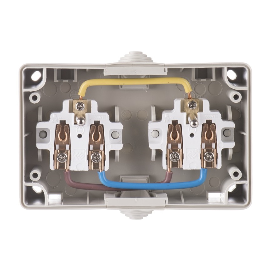 Gniazdo zewnętrzne FRENCH 250V/16A IP44 2Z