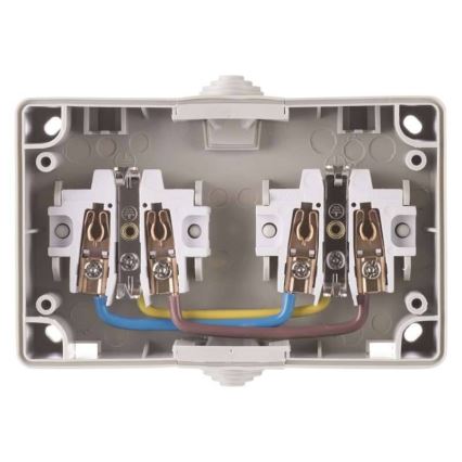 Gniazdo zewnętrzne SCHUKO 250V/16A IP44 2Z
