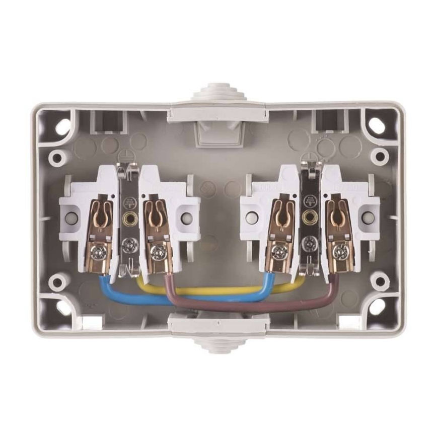Gniazdo zewnętrzne SCHUKO 250V/16A IP44 2Z