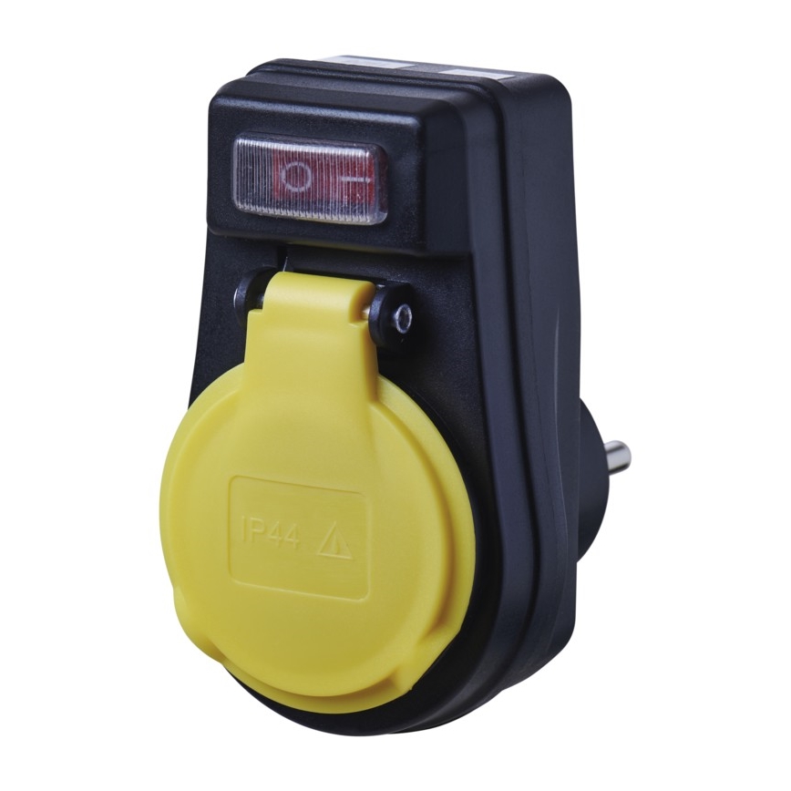 Gniazdo zewnętrzne z wyłącznikiem FRENCH 250V/16A IP44