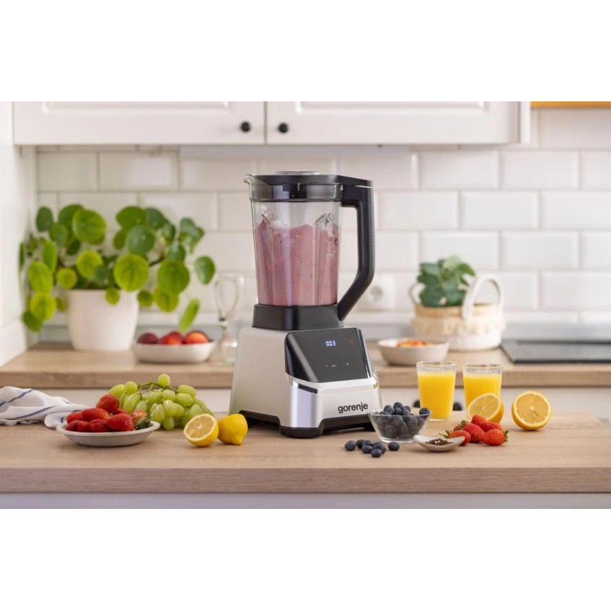 GORENJE BP1500DE - Blender kielichowy 2 l 1500W/230V stal nierdzewna/czarny