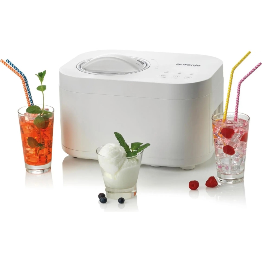 GORENJE ICM10W - Maszynka do lodów 100W/230V biała