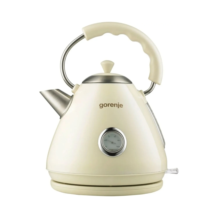 GORENJE K17CLI - Czajnik elektryczny 1,7 l 2200 W/230 V beżowy