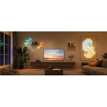 Govee - 10x Inteligentny mini RGBIC panel Wi-Fi