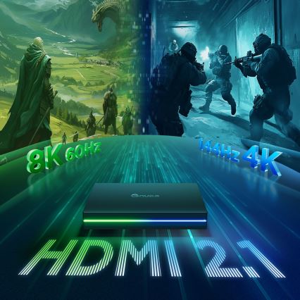 Govee - AI Sync Box 2 Podświetlenie do telewizora Smart TV RGBICW 55-65 Wi-Fi