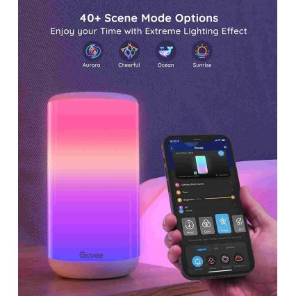 Govee - Aura SMART RGBIC Lampa stołowa Wi-Fi