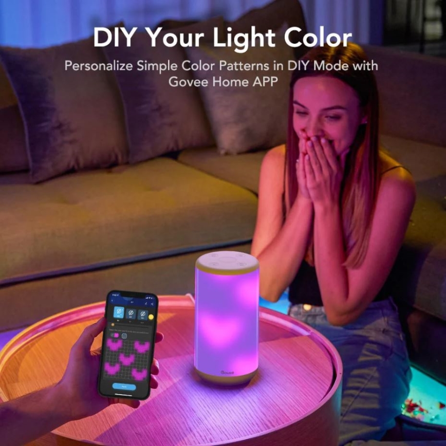 Govee - Aura SMART RGBIC Lampa stołowa Wi-Fi