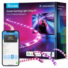 Govee - Dreamview G1 Inteligentne LED RGBIC oświetlenie monitora 27-34" Wi-Fi