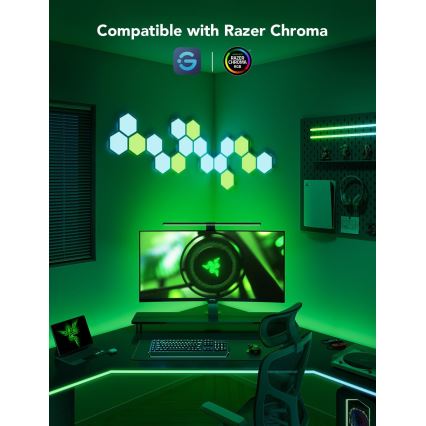 Govee - Dreamview G1 Inteligentne LED RGBIC oświetlenie monitora 27-34" Wi-Fi