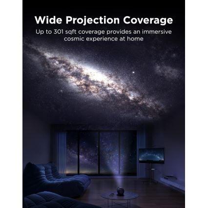 Govee - Galaxy Light Projector 2 Pro Matter z głośnikiem Wi-Fi