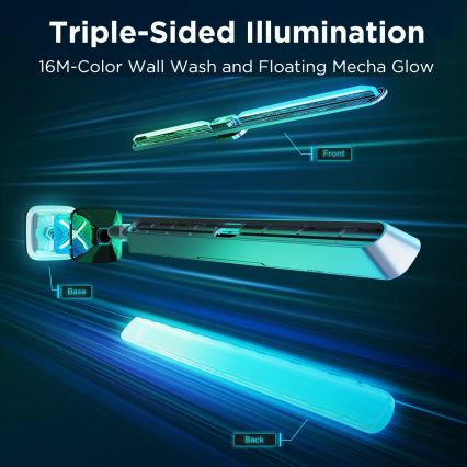 Govee - Inteligentne panele świetlne RGBIC Gaming Pro z obsługą Matter i Wi-Fi