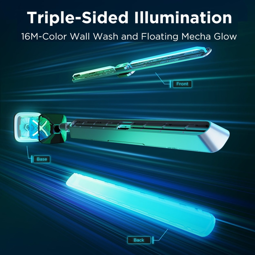 Govee - Inteligentne panele świetlne RGBIC Gaming Pro z obsługą Matter i Wi-Fi