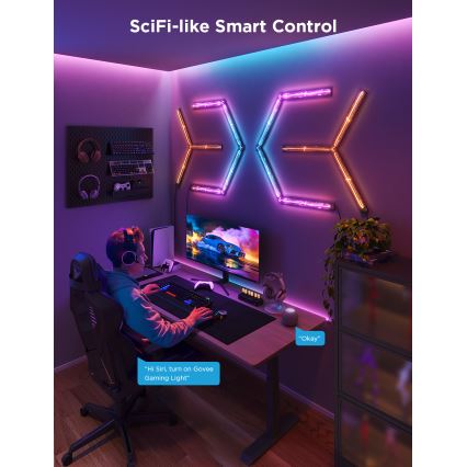 Govee - Inteligentny Gaming (4+1) Kinkiet RGBIC Wi-Fi