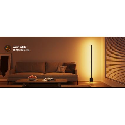 Govee - LED Lampa podłogowa ściemnialna Smart MATTER LED RGBICWW 2200-6500K Wi-Fi + zdalne sterowanie