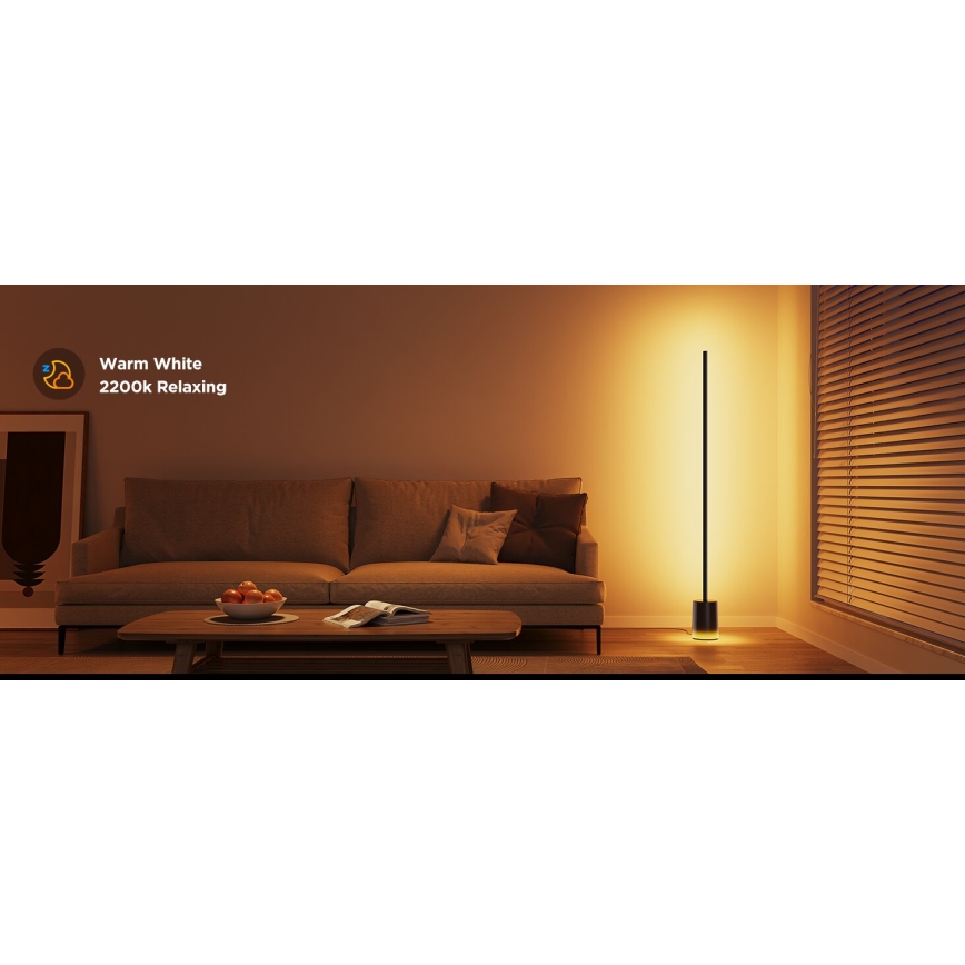 Govee - LED Lampa podłogowa ściemnialna Smart MATTER LED RGBICWW 2200-6500K Wi-Fi + zdalne sterowanie