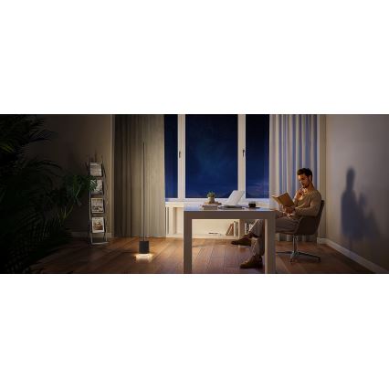 Govee - LED Lampa podłogowa ściemnialna z głośnikiem Pro RGBICWW 2200-6500K Wi-Fi + zdalne sterowanie