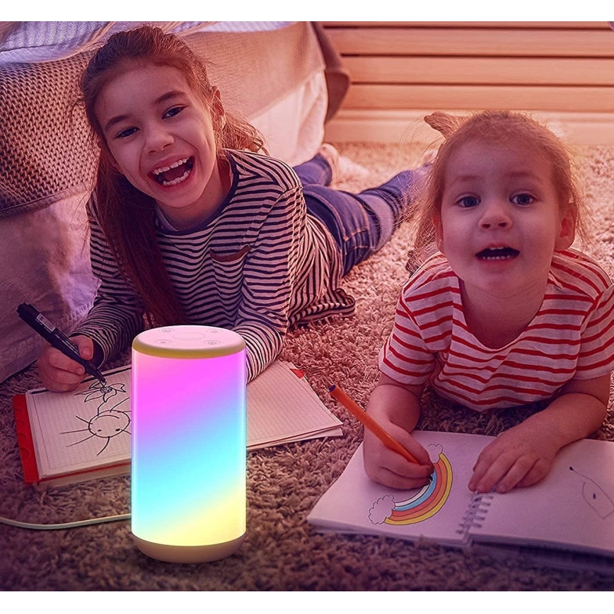 Govee - LED RGBIC Lampa ściemnialna stołowa AURA 2 2200-6500K Wi-Fi Matter