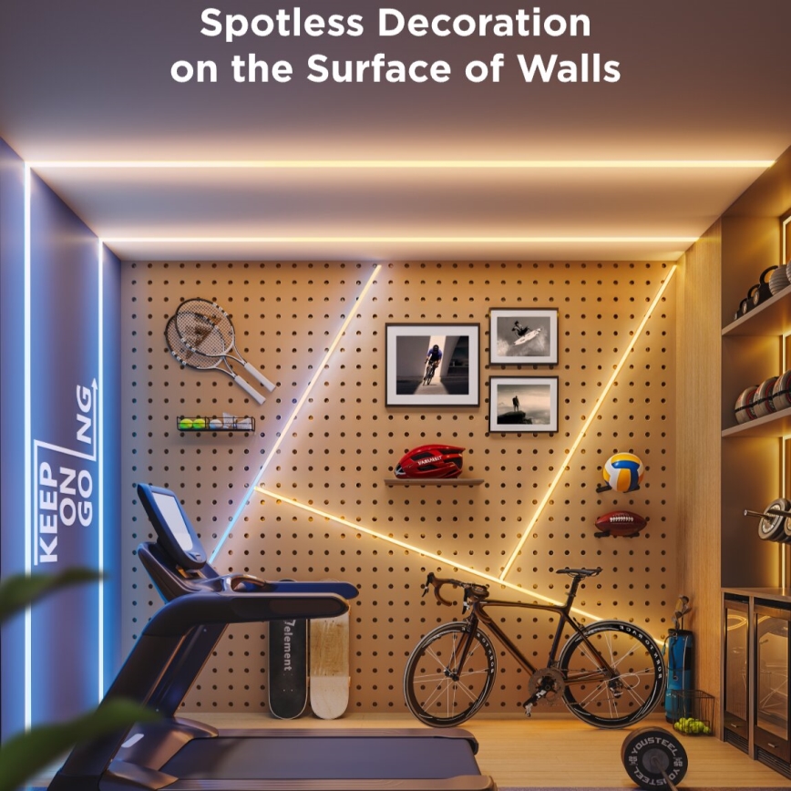 Govee - LED RGBICW Taśma ściemnialna COB 3780 diod 3m Wi-Fi Matter