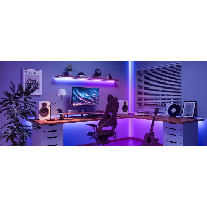 Govee - LED RGBICW Taśma ściemnialna COB 3780 diod 3m Wi-Fi Matter