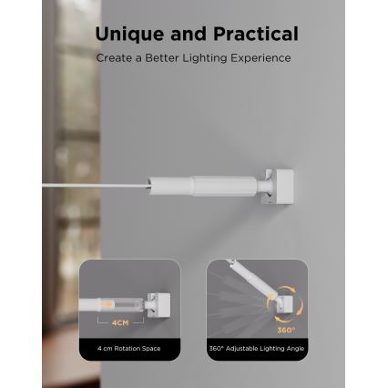 Govee - LED RGBICWW Podwieszana taśma LED/36W/24V 4m Skyline Matter Wi-Fi