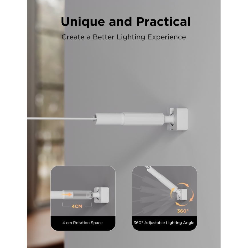 Govee - LED RGBICWW Podwieszana taśma LED/36W/24V 4m Skyline Matter Wi-Fi