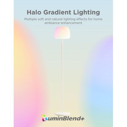 Govee - LED RGBICWW Ściemniana lampa stojąca LANTERN MATTER LED/24W/230V Wi-Fi 160 cm