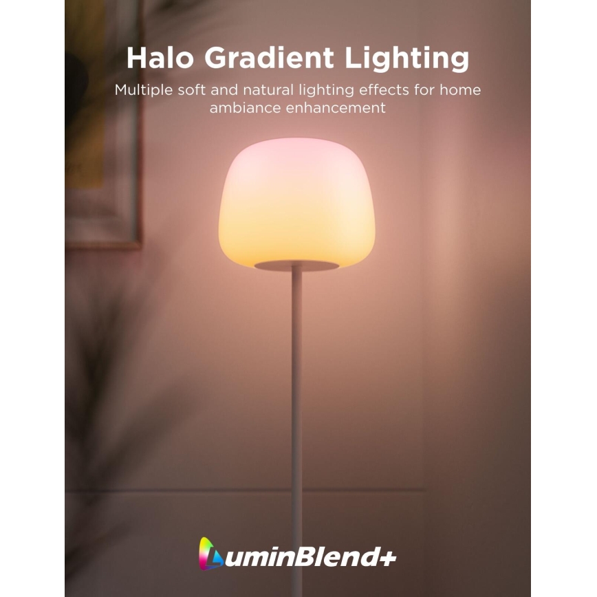 Govee - LED RGBICWW Ściemniana lampa stojąca LANTERN MATTER LED/24W/230V Wi-Fi 160 cm