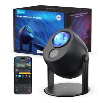 Govee - LED RGBW Galaxy Light Projector Pro Wi-Fi Matter