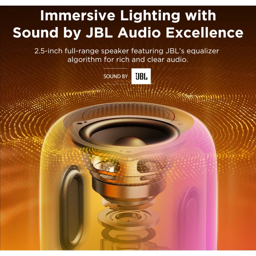 Govee - LED RGBW ściemniana lampka biurkowa z głośnikiem LED/36W/12V Wi-Fi