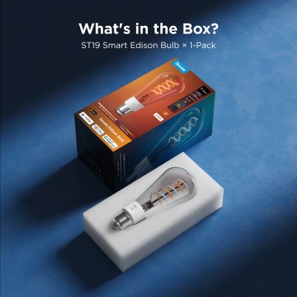 Govee - LED RGBWW ściemnialna żarówka Smart MATTER ST64 E27/5W/230V 2700-6500K Wi-Fi