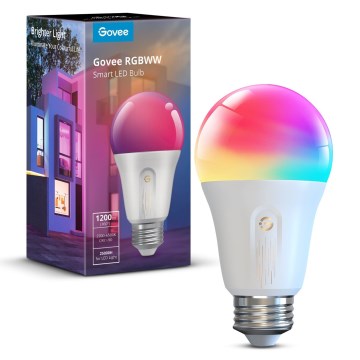 Govee - LED RGBWW Żarówka ściemnialna Smart E27/12W/230V 2700-6500K Wi-Fi