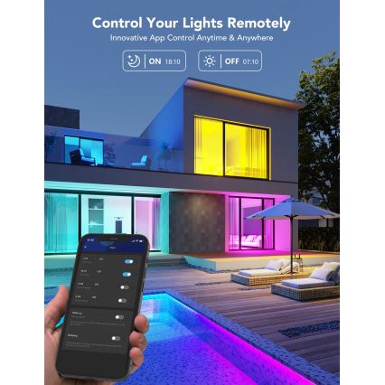 Govee - LED RGBWW Żarówka ściemnialna Smart E27/12W/230V 2700-6500K Wi-Fi