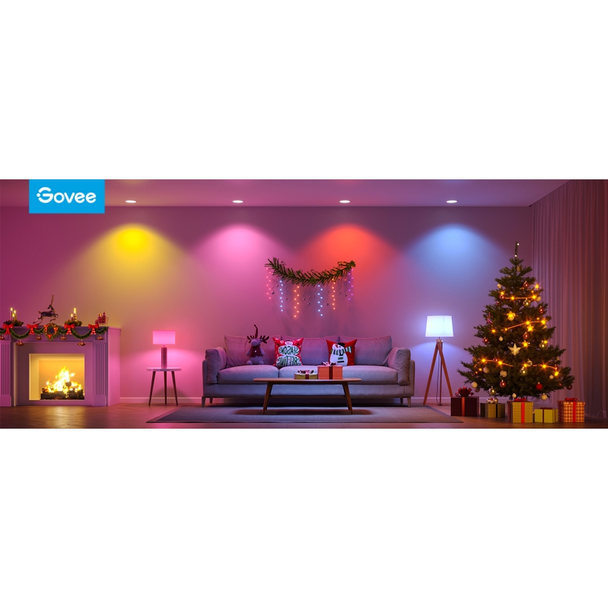 Govee - LED RGBWW Żarówka ściemnialna Smart E27/12W/230V 2700-6500K Wi-Fi